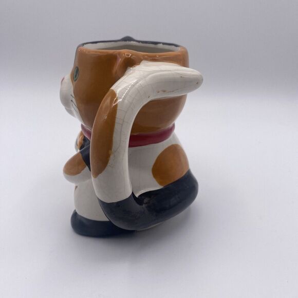 Pier 1 Mug Cat with Mouse inside Coffee Tea Cup - Picture 2 of 11